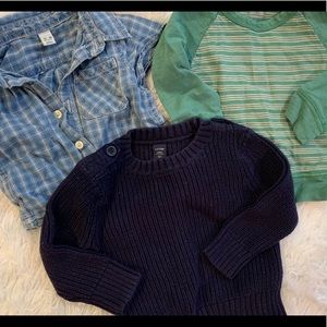 Boys Baby Gap size 12-18 months- 3 shirts